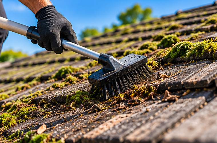 Professional Roof Moss and Debris Removal